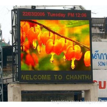 Clear Video Full Color LED Advertising Screen P12